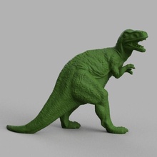 t-rex dinosaure monstre prehistoire rex t creature beast dinosaur predator lizard fantasy fictional tyrannosauru dragon games toys 3d print model - Mito3D