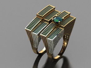 t142 elmas Solitaire yüzük taşlar takı moda altın tasarım gümüş zarif parlıyor kolye mücevher bilezik küpe safir KADIN yüzükler düğün 3d print model - Mito3D