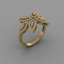 t219 diamante anillo anillos collar joyería joya gemas Moda oro diseño plata elegante brillante pulsera arete colgante pendiente zafiro mujer Boda esposas 3d print model - Mito3D