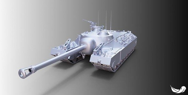 t28 t95 súper pesado tanque 3d modelo fbx stl militar vehículo juego arma juegos juguetes 3d print model - Mito3D