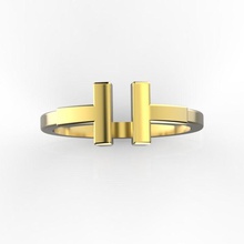 t yüzük takı tiffany mücevher altın 3d print model - Mito3D