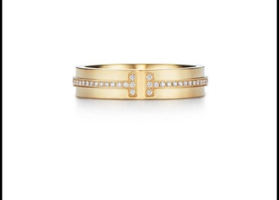 t due anello stretto gioielli tifanny replica matrimonio stampabile anelli 3d print model - Mito3D