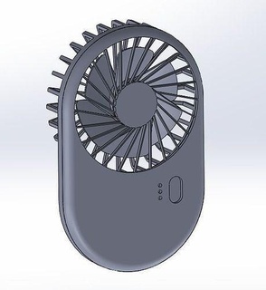 table ventilateur électronique air électrique loisir DIY 3d print model - Mito3D