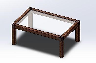 tavolo speciale assemblaggio angoli mobilia interni legna moderno camera design cenare vita legno casalinghi Casa cucina 3d print model - Mito3D