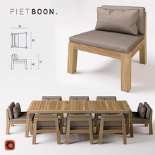 tables chaises fauteuil meubles conception moderne chambre maison cuisine manger 3d print model - Mito3D