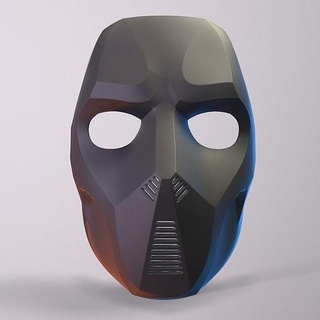tactical mask print 3dprint tactikalmask best diy craft hobby paintball head facemask 3d print model - Mito3D