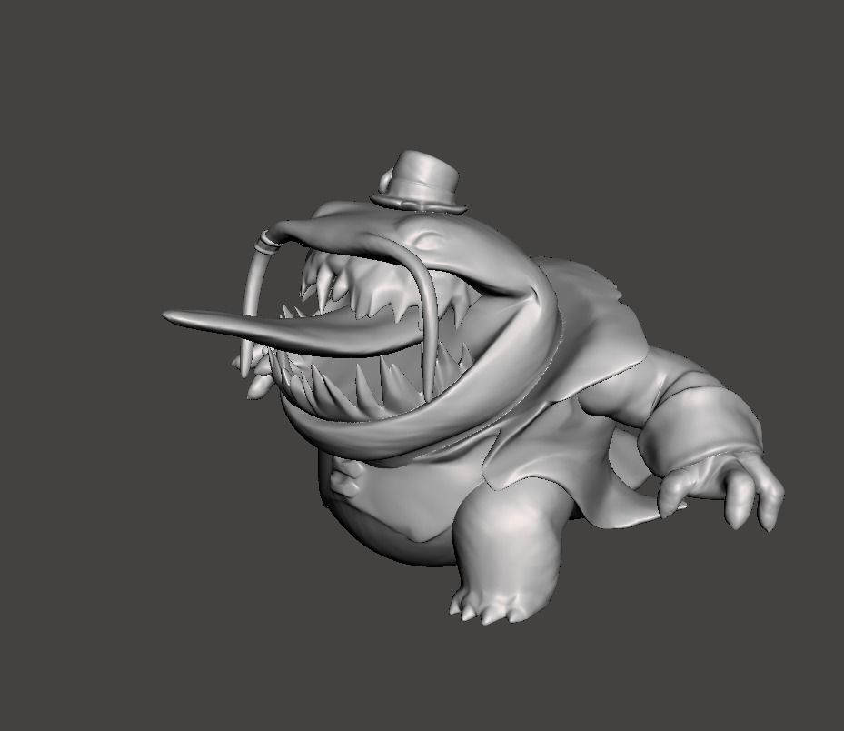 tahm kench 3d 3D Print Details