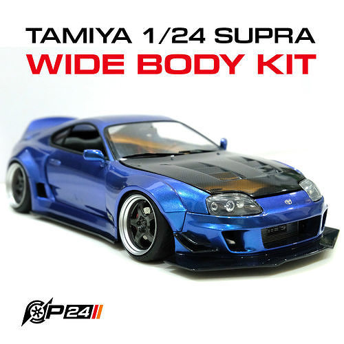 tamiya supra personalizadas largo corpo kit toyota automotivo jdm carro modelo largo pd24 corrida deriva aoshima revele fujimi diecast mkiv rcdrift passatempo faça 3D print model - Mito3D