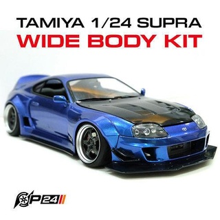 tamiya supra custom wide body kit toyota automotive jdm car modelkit widebody pd24 racing drift aoshima revell fujimi diecast mkiv rcdrift hobby diy 3d print model - Mito3D
