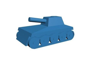 tank ww2 games-toys vehicle toy game army war military games toys 3d print model - Mito3D