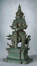wessuwan vol 01 thailändisch kunst 3d drucken modell statue reise buddha skulptur uralt tempel architektur kultur tragen monument gold transport samsonit schrein ruine sammlerstück fahnenmast spiele spielzeuge 3d print model - Mito3D