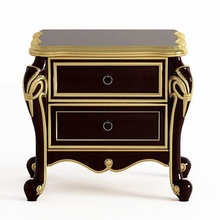 tap classic furniture antique upholstery wood elegant luxury retro ornate gold copper wealth bronze isolated ancient brass drawer art house 3d print model - Mito3D