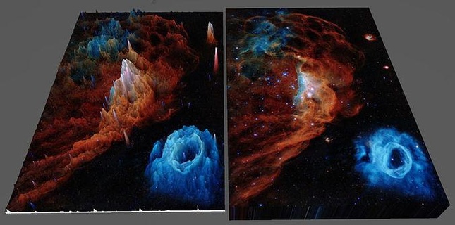 goblen yanan derin gökyüzü nesne 3d yazılım analiz astro Uzay Fotoğraf gezegen duvar Lamba Evren ışık altın mobilya astronomi pirinç Sanat takı Bilim güneş zodyak ampul kolye bronz heykeller 3d print model - Mito3D