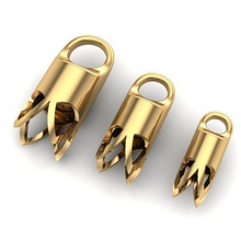 Quaste-caps Schmuck gold Silber Juwel tesselcaps - Armband bracelettesselcaps 3d print model - Mito3D