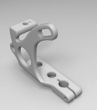 dövme taşıyıcı plastik teknoloji 3dprint raf corbel hobi kendin yap 3d print model - Mito3D