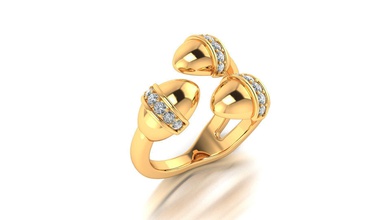 tazzarine diamante squillare modello 3 gioielleria pietre gemma brillante platino oro argento cad bianca fidanzamento nozze gioiello lusso moda stampabile anelli 3d print model - Mito3D