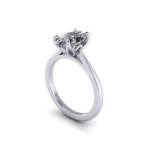tba mel Kerl Diamant Ring Juwel Engagement Hochzeit Schmuck Silber Gold engagem Mode Sterling Anhänger Halskette Schönheit Ohrringe Ringe 3d print model - Mito3D