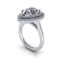 tba odisch diamant ring juwel engagement hochzeit schmuck silber gold engagem mode sterling anhänger halskette schönheit ohrringe ringe 3d print model - Mito3D