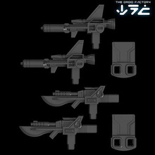 tdf-tfac004 decepticon clones weapon set transformers decepticons wingspan gun blaster robot accessories games toys 3d print model - Mito3D
