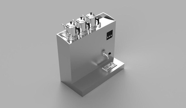 thé chaudron maison de la technologie d'affaires cadrng corps cuisine à manger 3d print model - Mito3D
