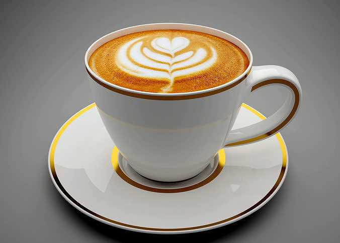 tè tazza caffè cappuccino posate caffeina espresso caldo porcellana piatto cenare camera casalinghi cucina cena macchina per stoviglie apparecchio bevanda ciotola casa 3D print model - Mito3D