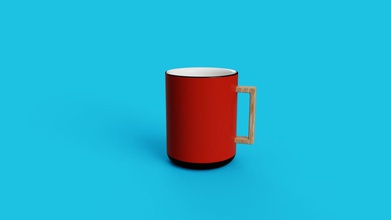 tea mug - look stunning house coffee cup art container 3d printed printer kitchen dining 3d print model - Mito3D