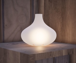tealight candle holder house light lamp interior decoration lighting 3d print model - Mito3D