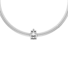teiera fascino pandora braccialetti pandoracharm gioiello gioielleria 3dprint argento oro moda pendente diamante braccialetto gemma lusso prototipazione design stampabile ciondoli 3d print model - Mito3D