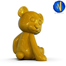 teddy 3d print games-toys toy cute bear kid animal games toys 3d print model - Mito3D