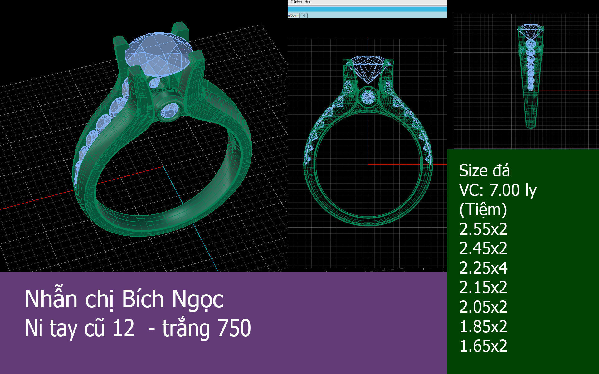teen ring Schmuck junge Mädchen Zeichen weiblich Ringe 3D print model - Mito3D