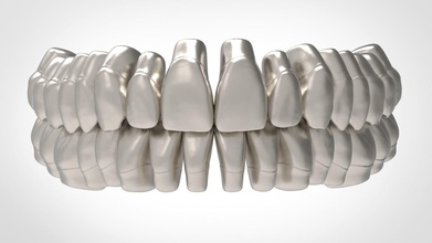 dientes anatomía biblioteca dedal coronas azur dental diente morfología mandíbula skelet exocad canalla 3dprint dentista ciencias medicamento boca cepillo cuerpo imprimible corona biología 3d print model - Mito3D