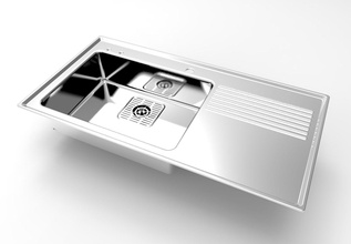 teka frame 1b 1d casa cocina fregadero chrome sanitarias cuarto de aseo comedor la 3d print model - Mito3D