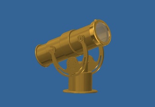 el telescopio art micros lune montre reloj la astronomía los telescopios observatorio stellarvue trípode binoculares ámbitos microscopios otros 3d print model - Mito3D
