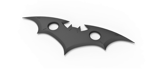 anlatan batarang joker batman silah yakın dövüş bıçak ağzı yarasa kopya kostüm oyunu destek yazdır yazdırılabilir çizgi roman oyun dc hobi kendin yap 3d print model - Mito3D