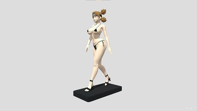 temari naruto bikini hentai sakura hinata sexy niña waifu juegos juguetes juego accesorios 3D print model - Mito3D