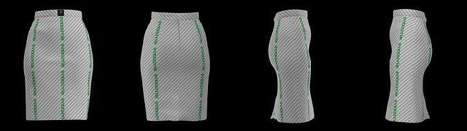 temel etek model astarlı moda Giyim giyinmek sveegiyim 3d print model - Mito3D