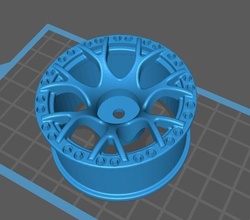 échelle billes style rc dérive roue 6mm décalage yokomo yd 2 10th loisir DIY mécanique pièces 3d print model - Mito3D
