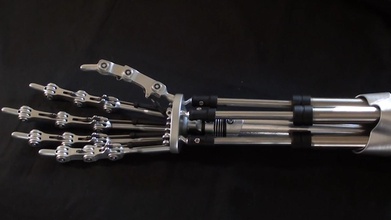 terminator arm works robot terminatorarm robotarm workingarm robotic cyborg 30 hobby diy robotics games toys 3d print model - Mito3D