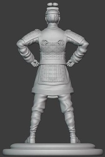 terracotta army art man statue sculptures 3d print model - Mito3D