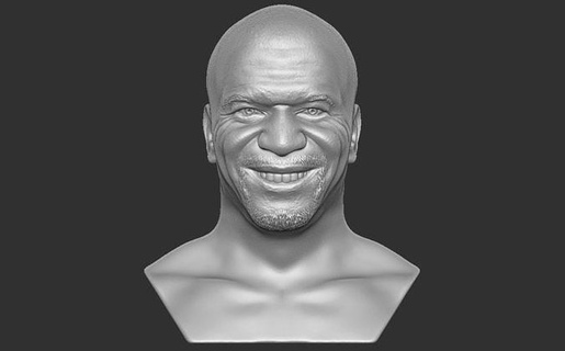 Terry tripulações fracasso 3d impressão América obteve talento simon cowell chris Rocha comédia nfl futebol ator celebridade brooklyn 99 hollywood apresentador tv filme arte esculturas 3d print model - Mito3D