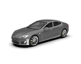 Tesla model elektrik sedan eko araba araç spor Elon misk Cybertruck oyunlar 3d print model - Mito3D