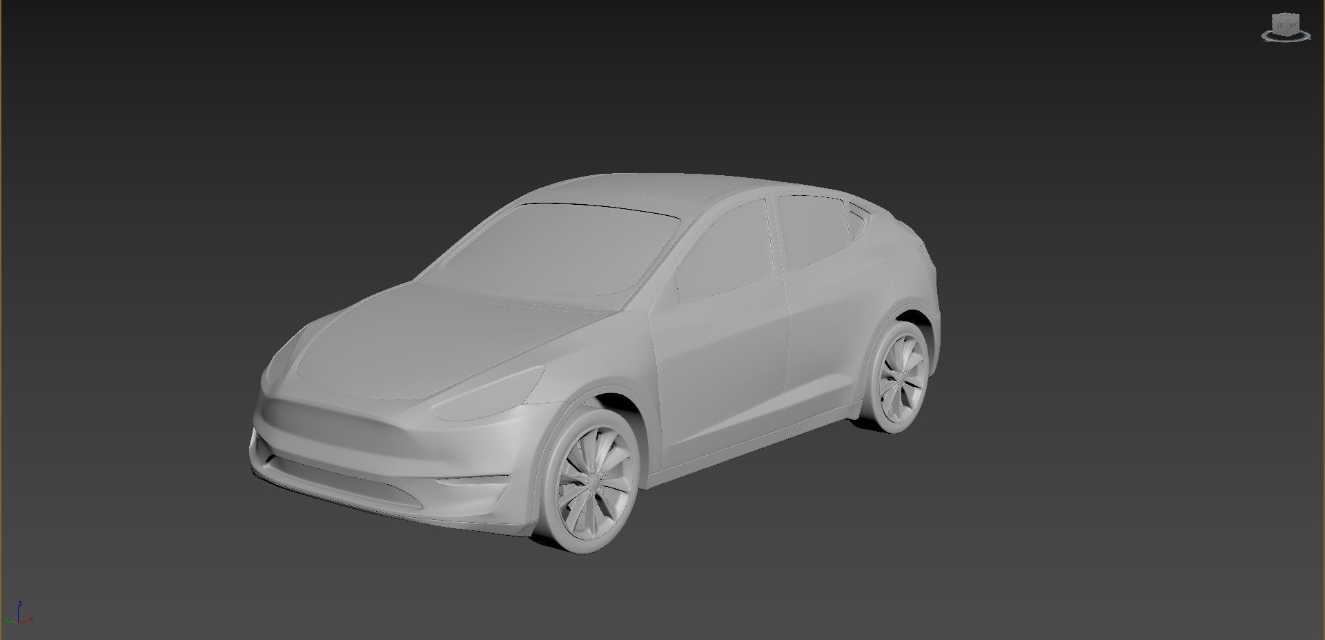 tesla modèle 2020 petit échelle voiture voitures loisir américain auto automobile sport d'impression impression conduire rc jouet plastique diy 3D print model - Mito3D