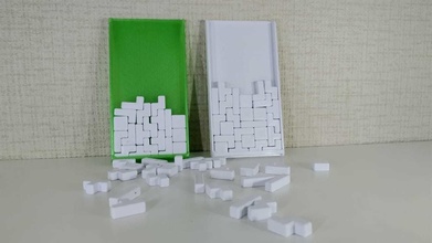 tetris game creativity cube conceptual toy idea room games toys puzzle 3d print model - Mito3D