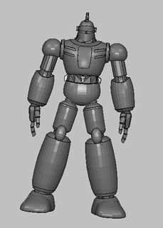 tetsujin 25 sto testando 28 robot passatempo stampa carattere modello Android classico figura Fai cyborg anime sculture arte 3d print model - Mito3D