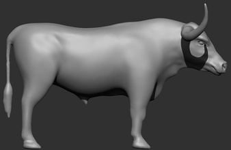 teksas longhorn sanat texaslonghorn memeli hayvan ox inek heykeller 3d print model - Mito3D