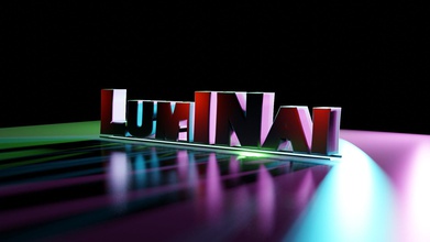 texto logotipos de anuncios oscuro juego iluminada reflexión decoración general art signos señales 3d print model - Mito3D