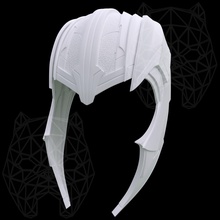 thanos capacete vingadores jogo spoilers cosplay 3d impressão modelo cara mau vilão jogos brinquedos acessórios 3d print model - Mito3D