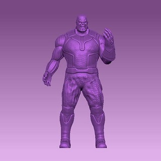 Thanos hayret Yenilmezler karakter Demir Adam heykeller adam Hulk Örümcek kahraman batman oyunsonu sonsuzluk savaşı oyunlar Thor Sanat koleksiyon fantezi 3d print model - Mito3D