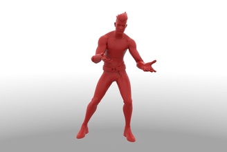 thegrefg fortnite grefg peau joueur jeux jouets 3d print model - Mito3D