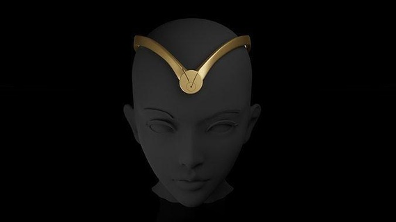 thena crown - angelina jolie headband eternals 2021 cosplay marvel mcu hobbie replica ikaris kro comic comics celestials joli captain america art sculptures 3d print model - Mito3D